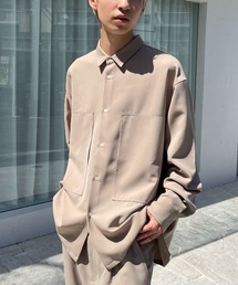 【ZOZO限定】ARMYポケットワイドシャツ