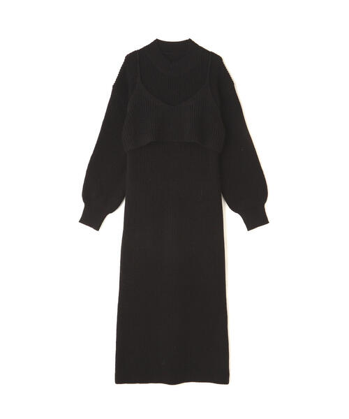 【セール】◇コンパクトビスチェニットワンピース（ワンピース）｜NATURAL BEAUTY BASIC（ナチュラルビューティーベーシック）