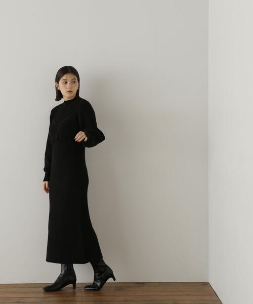 【セール】◇コンパクトビスチェニットワンピース（ワンピース）｜NATURAL BEAUTY BASIC（ナチュラルビューティーベーシック）