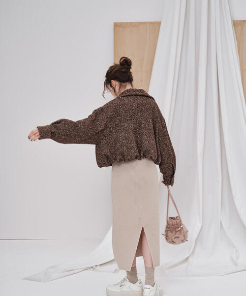 【セール】◇コンパクトビスチェニットワンピース（ワンピース）｜NATURAL BEAUTY BASIC（ナチュラルビューティーベーシック）