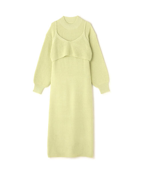 【セール】◇コンパクトビスチェニットワンピース（ワンピース）｜NATURAL BEAUTY BASIC（ナチュラルビューティーベーシック）