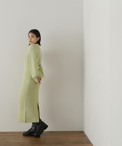 【セール】◇コンパクトビスチェニットワンピース（ワンピース）｜NATURAL BEAUTY BASIC（ナチュラルビューティーベーシック）