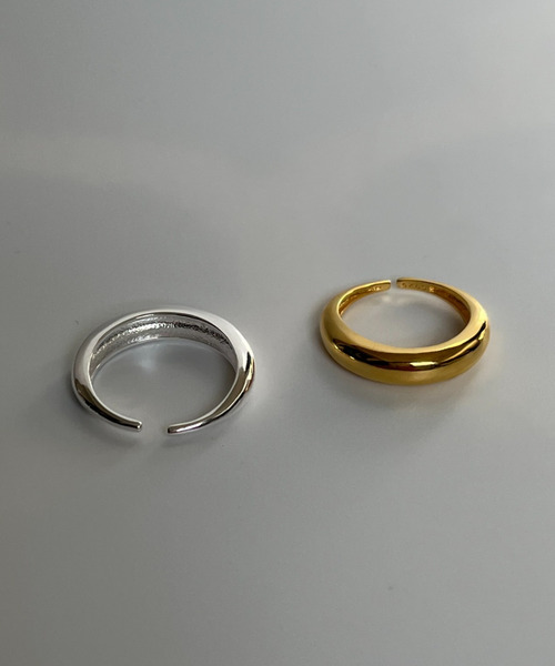 silver925 × ciite' (シルバーキューニーゴシーテ)の「【silver925】 chubby ring(リング・レディース・シルバー/ゴールド・FREE)」の11枚目の写真