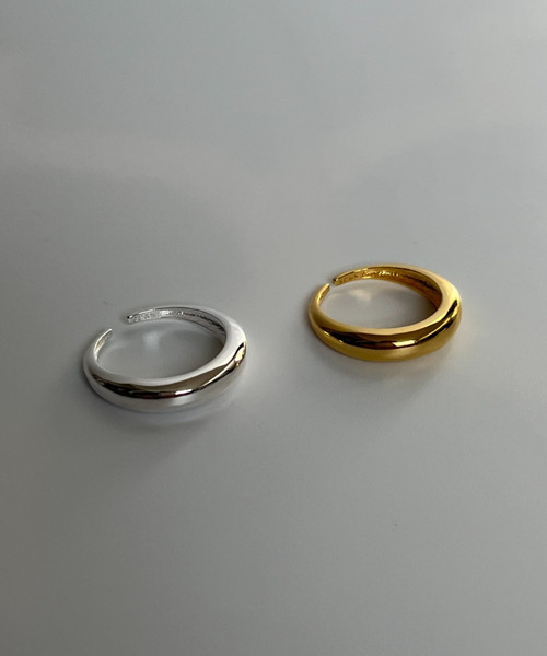 silver925 × ciite' (シルバーキューニーゴシーテ)の「【silver925】 chubby ring(リング・レディース・シルバー/ゴールド・FREE)」の12枚目の写真