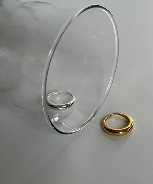 silver925 × ciite' (シルバーキューニーゴシーテ)の「【silver925】 chubby ring(リング・レディース・シルバー/ゴールド・FREE)」の13枚目の写真