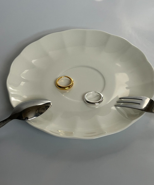 silver925 × ciite' (シルバーキューニーゴシーテ)の「【silver925】 chubby ring(リング・レディース・シルバー/ゴールド・FREE)」の18枚目の写真