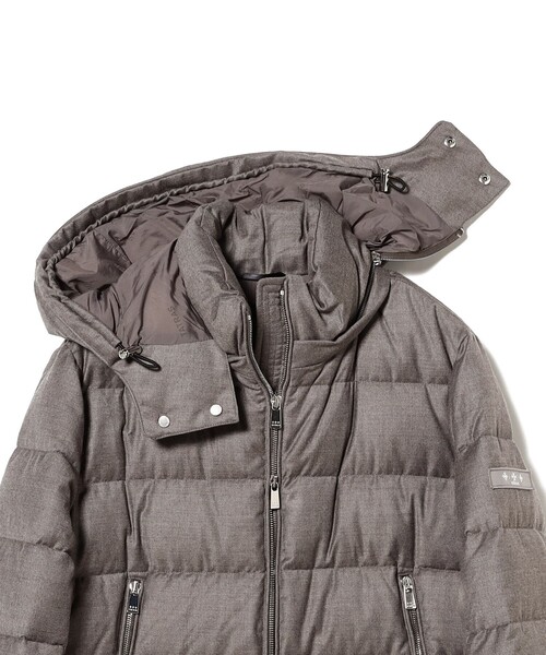 TATRAS / DOMIZIANO ウールシルク フーデッド ダウンジャケット（ブルゾン）｜TATRAS（タトラス）