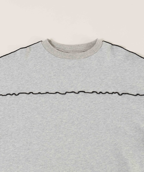 WC（ダブル シー）の「メロウパイピングショートスウェット（スウェット・レディース・ピンク/ホワイト/グレー・FREE）」の20枚目の写真