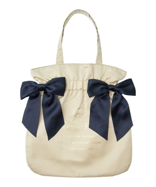 受注生産品 メゾンドフルール ハンドバッグ はなまるおばけ】メゾンド