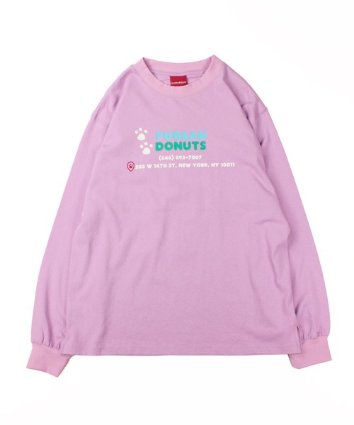 HUMAROUS（ヒューマラス）の「HUMAROUS Pugsan Donuts ロン Tee（Tシャツ/カットソー・レディース・ラベンダー/グリーン/ブラック/オフホワイト・X-LARGE/LARGE/MEDIUM/SMALL）」の20枚目の写真