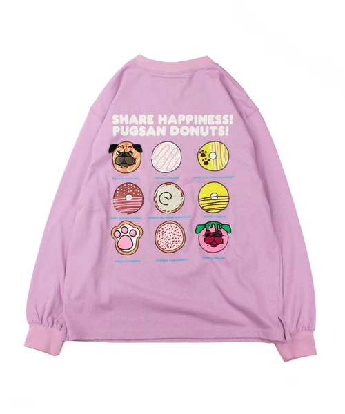 HUMAROUS（ヒューマラス）の「HUMAROUS Pugsan Donuts ロン Tee（Tシャツ/カットソー・レディース・ラベンダー/グリーン/ブラック/オフホワイト・X-LARGE/LARGE/MEDIUM/SMALL）」の21枚目の写真