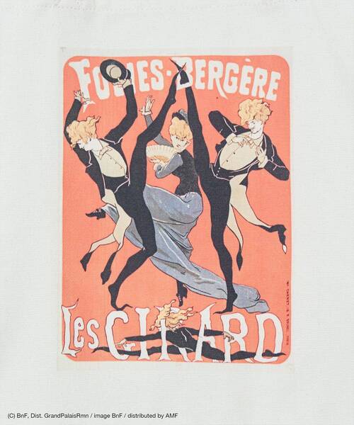 CRAFT STANDARD BOUTIQUE（クラフトスタンダードブティック）の「アートコラボ【ジュール・シェレ】トートバック（トートバッグ・レディース・アイボリー/ブラック・FREE）」の8枚目の写真