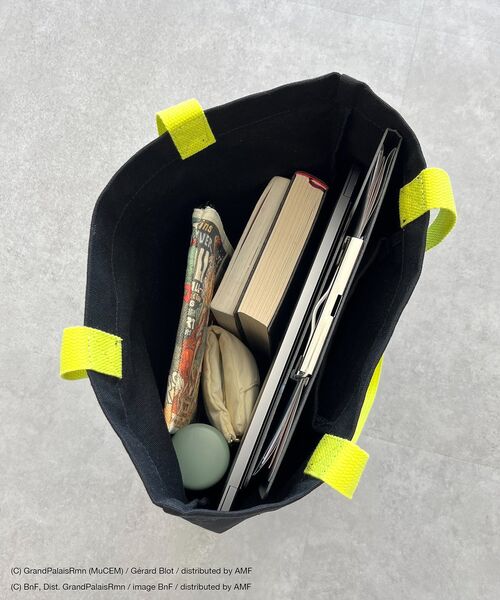 CRAFT STANDARD BOUTIQUE（クラフトスタンダードブティック）の「アートコラボ【ジュール・シェレ】トートバック（トートバッグ・レディース・アイボリー/ブラック・FREE）」の10枚目の写真