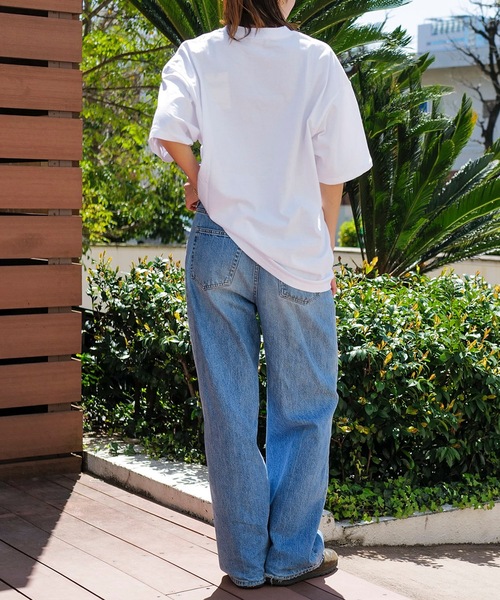 roial（ロイアル）の「DESIGN TEE/ROIAL(ロイアル)スタンダードフィットベイビープリント半袖Tシャツ（Tシャツ/カットソー・メンズ・カーキ/ホワイト・LARGE/MEDIUM）」の4枚目の写真