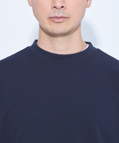 green label relaxing（グリーンレーベルリラクシング）の「【WEB限定】JUST fit デイリー アムンゼン クルーネック スウェット（Tシャツ/カットソー・メンズ・ネイビー/ダークグレー/ブラック・S/M/L/XL）」の10枚目の写真