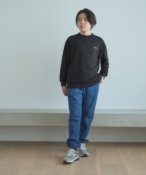 GLOBAL WORK（グローバルワーク）の「あったかスゴラクストレッチジョグパンツ/231625（デニムパンツ・キッズ・ブラック系その他/ブルー・120cm/130cm/140cm/150cm/160cm/170cm）」の20枚目の写真