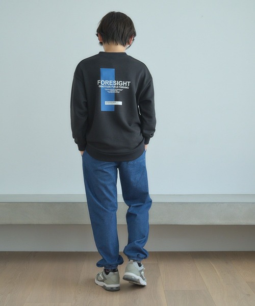 GLOBAL WORK（グローバルワーク）の「あったかスゴラクストレッチジョグパンツ/231625（デニムパンツ・キッズ・ブラック系その他/ブルー・120cm/130cm/140cm/150cm/160cm/170cm）」の22枚目の写真