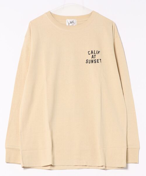 ARCHIVER(アーカイバ)の「【Bl】バックプリント長袖Tシャツ(Tシャツ/カットソー・メンズ・ブラック/ベージュ/グレー・LARGE/MEDIUM)」の14枚目の写真