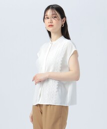 BEAMS HEART | フロント レース フレンチ ブラウス(シャツ/ブラウス)