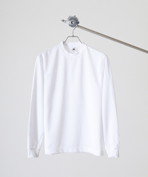 BEES BEAM(ビーズビーム)の「BEES BEAM 4.1オンス ファイバードライ長袖Tシャツ(Tシャツ/カットソー・メンズ・ブラック/ネイビー/ロイヤルブルー/ホワイト/レッド・S/M/XXXL/L/XL/XXL)」の2枚目の写真