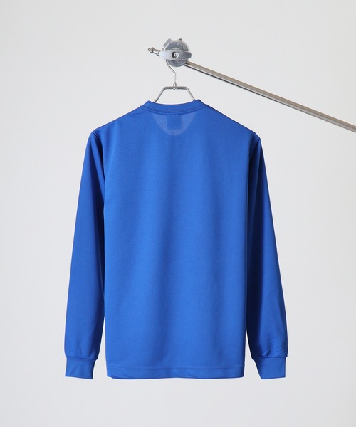 BEES BEAM(ビーズビーム)の「BEES BEAM 4.1オンス ファイバードライ長袖Tシャツ(Tシャツ/カットソー・メンズ・ブラック/ネイビー/ロイヤルブルー/ホワイト/レッド・S/M/XXXL/L/XL/XXL)」の9枚目の写真
