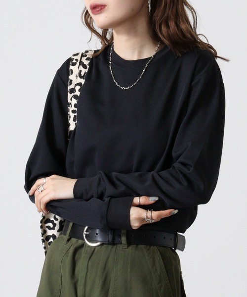 BEES BEAM(ビーズビーム)の「BEES BEAM 4.1オンス ファイバードライ長袖Tシャツ(Tシャツ/カットソー・メンズ・ブラック/ネイビー/ロイヤルブルー/ホワイト/レッド・S/M/XXXL/L/XL/XXL)」の20枚目の写真