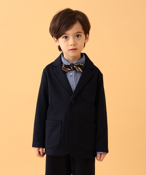 BEAMS mini（ビームスミニ）の「シーンレス コットン シャツ 2025SS（90～150cm）（シャツ/ブラウス・キッズ・マルチ/ストライプ・140/130/90/120/110/100/150）」の5枚目の写真