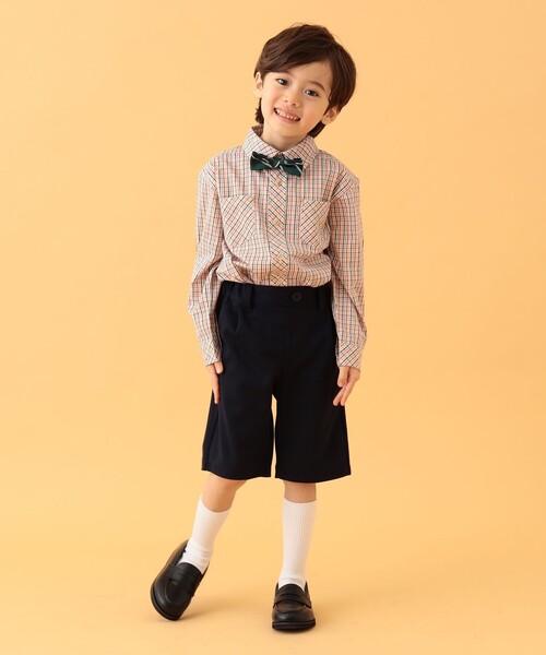 BEAMS mini（ビームスミニ）の「シーンレス コットン シャツ 2025SS（90～150cm）（シャツ/ブラウス・キッズ・マルチ/ストライプ・140/130/90/120/110/100/150）」の12枚目の写真