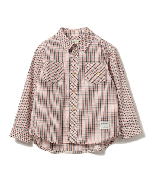 BEAMS mini（ビームスミニ）の「シーンレス コットン シャツ 2025SS（90～150cm）（シャツ/ブラウス・キッズ・マルチ/ストライプ・140/130/90/120/110/100/150）」の16枚目の写真