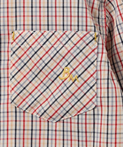 BEAMS mini（ビームスミニ）の「シーンレス コットン シャツ 2025SS（90～150cm）（シャツ/ブラウス・キッズ・マルチ/ストライプ・140/130/90/120/110/100/150）」の18枚目の写真