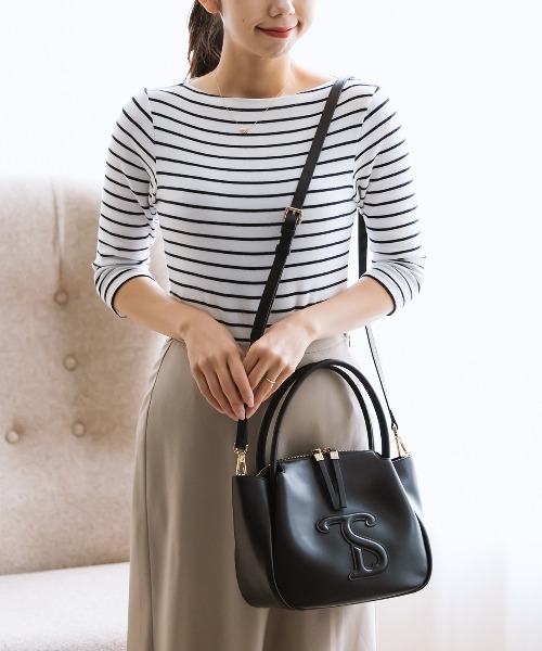 【セール】スムースレザー ハンドバッグ（ハンドバッグ）｜Samantha Thavasa（サマンサタバサ）