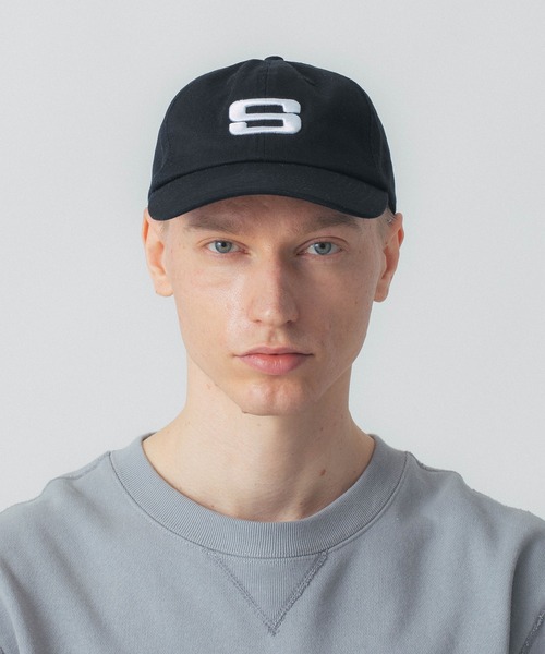 SILAS（サイラス）の「S LOGO CAP（キャップ・メンズ・ブラック/ネイビー/オリーブ・ONE SIZE）」の4枚目の写真
