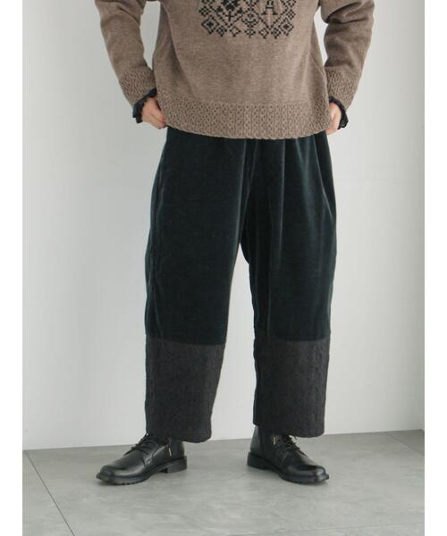 未使用^_^knuthmarf★別珍刺繍パンツ TSUHARU by Samansa Mos2（ツハルバイサマンサモスモス）の「別珍裾