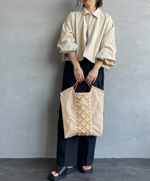 BALL&CHAIN/ボールアンドチェーン] FLOWER LINE 刺繍デザイン