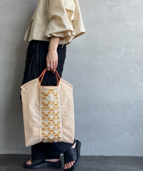 BALL&CHAIN/ボールアンドチェーン] FLOWER LINE 刺繍デザイン