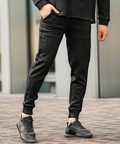 SOMEDIFF（サムディフ）の「リラックスジョガーパンツ メンズ スウェットイージーパンツ 春服（スウェットパンツ・メンズ・ホワイト/ブラック・M/L/XL）」の15枚目の写真