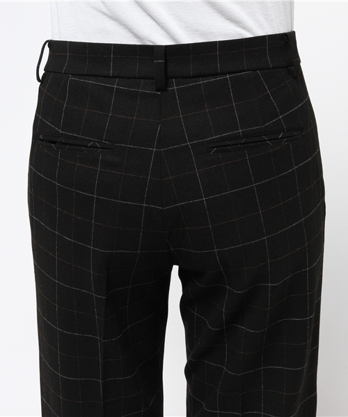 ROSE BUD（ローズバッド）の「LPT-15234 CHECK STRAIGHT PANTS（その他パンツ・レディース・ブラック/ブラウン・1/2）」の8枚目の写真