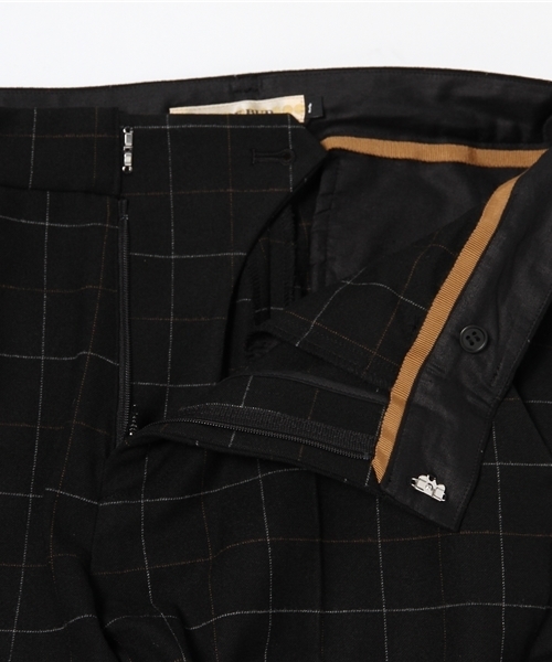 ROSE BUD（ローズバッド）の「LPT-15234 CHECK STRAIGHT PANTS（その他パンツ・レディース・ブラック/ブラウン・1/2）」の5枚目の写真