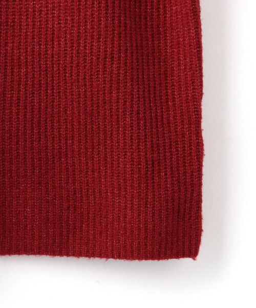 VIS(ビス)の「ビジュー付きニットワンピース(ワンピース・レディース・グレー/レッド/キナリ・FREE)」の18枚目の写真