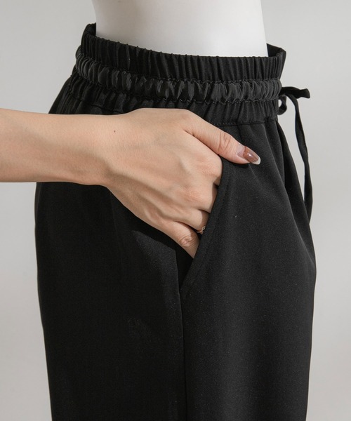 rectangle（レクタングル）の「【3L~6L】ウエストゴムセミワイドパンツ【大きいサイズ】（その他パンツ・レディース・モカ/ブラック・XX-LARGE/XXX-LARGE/XXXX-LARGE/XXXXX-LARGE）」の6枚目の写真