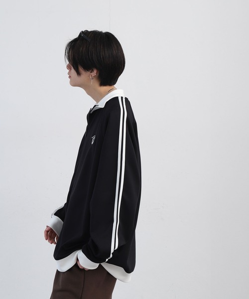 ＊良品＊【NIKE】カモフラ柄ワンポイント刺繍トラックジャケット THE CASUAL｜ワンポイント刺繍ロゴ/配色ナイロンバルーン
