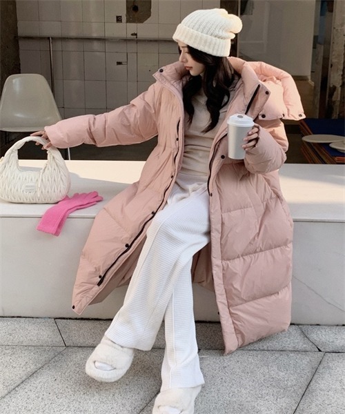 FREE STYLISTS（フリー スタイリスト）の「フード付きロングダウン