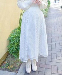 axes femme Chalmiere FancyDollsスカート　白 TS285X01C_sub13_L.jpg
