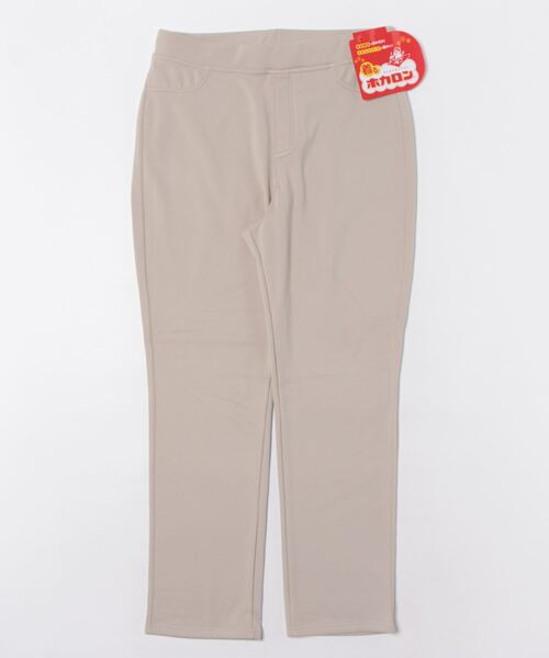 BELLUNA PLUS(ベルーナ)の「あったか裏起毛!ホカロンパンツ70丈(その他パンツ・レディース・グレー系/ブラック/グレー系その他/グレー系1・SMALL/MEDIUM/LARGE/X-LARGE)」の3枚目の写真