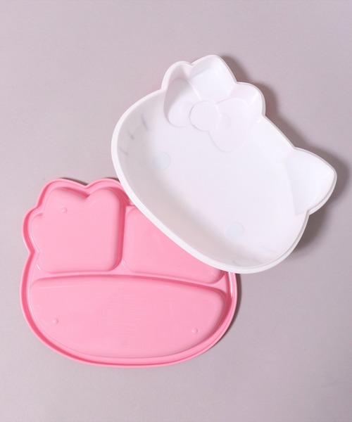 sanrio(サンリオ)の「(SK)【sanrio】ダイカット フタ付き ランチプレート(食器・キッズ・ホワイト系・ONE SIZE)」の8枚目の写真