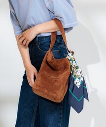 Vimoda ♫ イエロー スウェード ハンドバッグ 肩掛け Vimoda ♫ イエロー スウェード ハンドバッグ 肩掛け