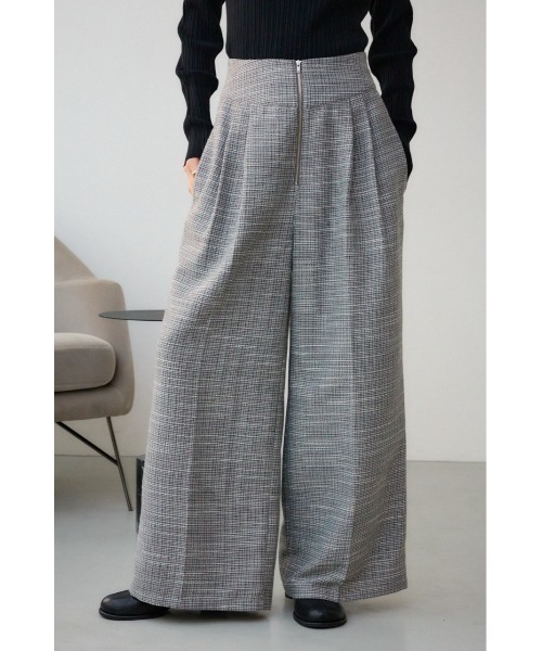 AZUL by moussy(アズールバイマウジー)の「コルセットワイドパンツ(スラックス・レディース・グレー/ブラック系その他/ブラック・MEDIUM/SMALL)」の22枚目の写真