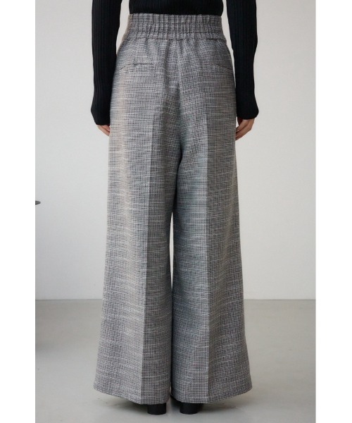 AZUL by moussy(アズールバイマウジー)の「コルセットワイドパンツ(スラックス・レディース・グレー/ブラック系その他/ブラック・MEDIUM/SMALL)」の16枚目の写真