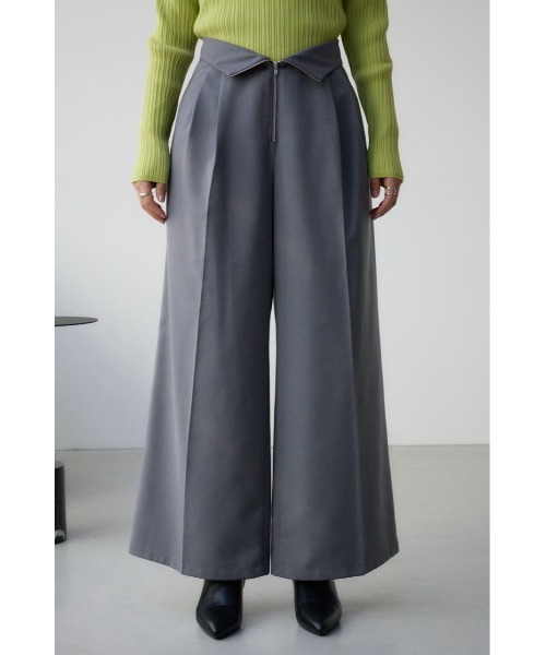 セール】コルセットワイドパンツ（スラックス）｜AZUL BY MOUSSY