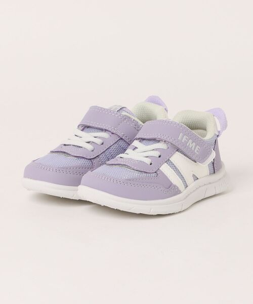 IFME（イフミー）の「《IFME》IFME LIGHT ｹｲﾘｮｳｿｰﾙ（スニーカー・キッズ・ピンク/ネイビー/パープル/オレンジ・15.5cm/15.0cm/19.0cm/18.5cm/18.0cm/17.5cm/17.0cm/16.5cm/16.0cm）」の2枚目の写真
